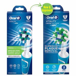 مسواک برقی اورال-بی Vitality 100 Blue Cross Action